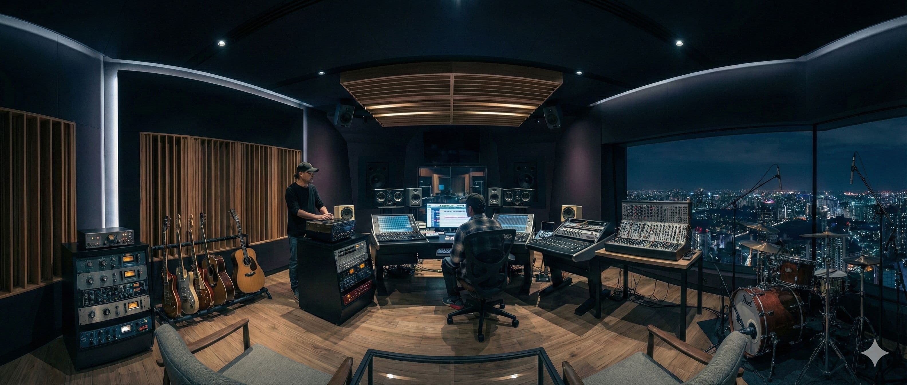 SONICNEST studio main control room — Onyx Studios production facility